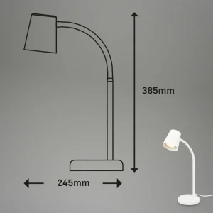 Shop Lampe à poser Skriva, douille GU10, blanc Éclairage De Bureau