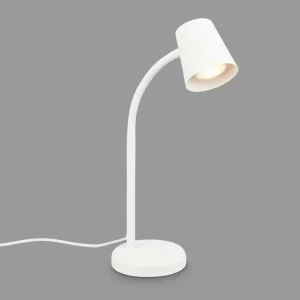 Shop Lampe à poser Skriva, douille GU10, blanc Éclairage De Bureau
