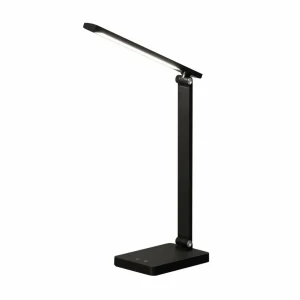 Outlet Lampe de bureau à LED rechargeable Ole, noire, capteur, intensité Éclairage De Bureau