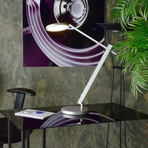Shop Lampe de bureau LED Adhara 3-step-dim, argentée Éclairage De Bureau