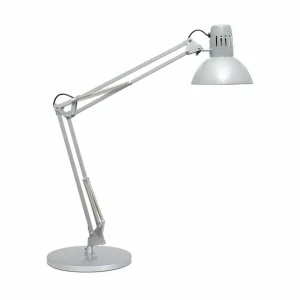 Store Lampe de bureau study, argent, pied Éclairage De Bureau