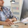 Discount Lampe de table LED Puk Table Single chrome Éclairage De Bureau