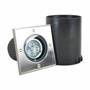 Store Lampe encastrable LED inclinable, IP67, angulaire Éclairage Extérieur Professionnel