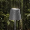 Best Sale Lampe sur pied LED rechargeable Nuindie ronde IP54 graphite Éclairage Extérieur Professionnel