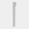 Sale Borne lumineuse Bob Standard, blanc, hauteur 80 cm, aluminium Éclairage Extérieur Professionnel