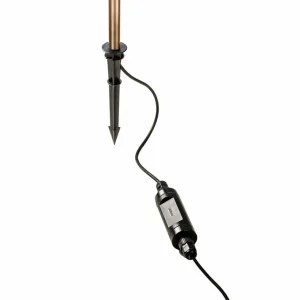 Best LED spot sur piquet Juncus 1, brun, 2.700 K Éclairage Extérieur Professionnel