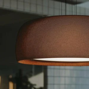 Flash Sale Suspension LED Gong, brun, 4.000 K, Ø 61,2 cm Éclairage De Magasins