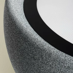 Flash Sale Suspension LED Gong, gris, 2.700 K, Ø 61,2 cm, tissu Éclairage De Magasins