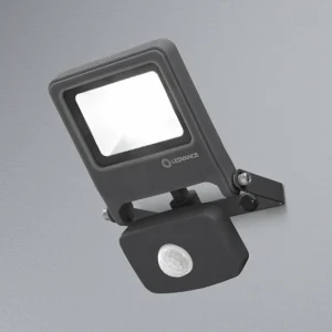 Best Endura Flood Sensor spot LED gris Éclairage Extérieur Professionnel