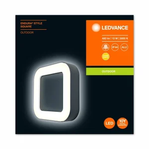 Best Endura Style Square lampe gris foncée Éclairage Extérieur Professionnel