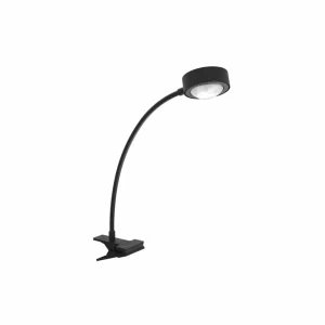 Best lampe à poser Powerlens Flex, pince, noir Éclairage De Bureau