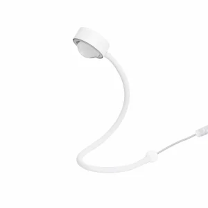 Cheap Lampe à poser Powerlens Snake, blanc, bras flexible Éclairage De Bureau