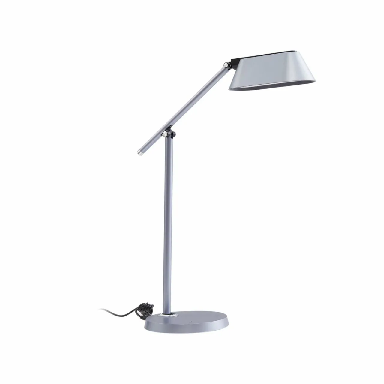 Best Sale lampe de table LED Thies, gris, ABS, hauteur 78cm, intensité variable Éclairage De Bureau