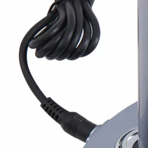 Best Sale lampe de table LED Thies, gris, ABS, hauteur 78cm, intensité variable Éclairage De Bureau