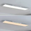Store Panneau LED Lamin, blanc, 120 cm, aluminium, CCT, télécommande Éclairage De Magasins