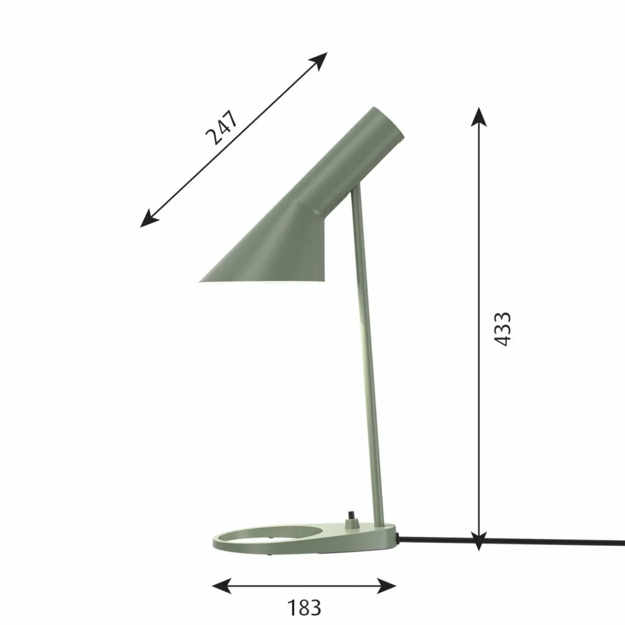 louis_poulsen_aj_mini_lampe_de_table_ptrole_6.webp Best AJ Mini lampe de table, pétrole Éclairage De Bureau