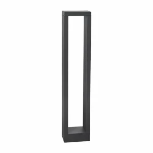Sale Borne lumineuse LED Jupp, gris graphite, aluminium, 60 cm Éclairage Extérieur Professionnel