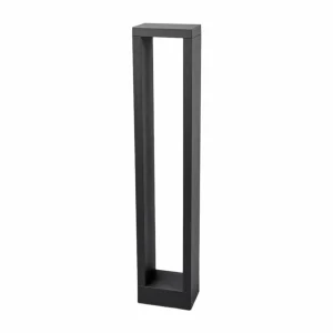 Sale Borne lumineuse LED Jupp, gris graphite, aluminium, 60 cm Éclairage Extérieur Professionnel