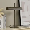 Online lampe de banquier Nysira, moderne, gris métallisé, à 2 lampes Éclairage De Bureau