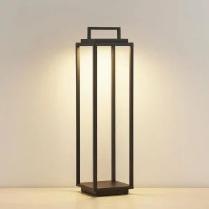 Best luminaire d'extérieur LED Elaja, noir, batterie, USB, intensité Éclairage Extérieur Professionnel