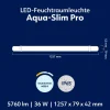 Cheap Luminaire à vasque LED Aquaslim, longueur 127 cm, IP65, plastique Éclairage Technique