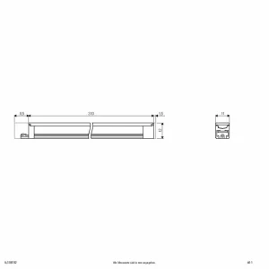 Cheap Luminaire LED en saillie Bordo alu, longueur 31 cm Éclairage Technique
