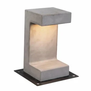 Store Luminaire pour socle LED E191 en béton, 30 cm Éclairage Extérieur Professionnel