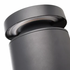 Sale Luminaire pour socle LED Faro, hauteur 25 cm, gris foncé, DALI, 3.000K Éclairage Extérieur Professionnel