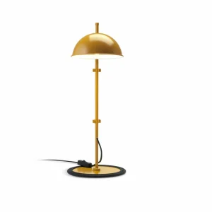 Cheap Funiculí lampe à poser, jaune moutarde Éclairage De Bureau