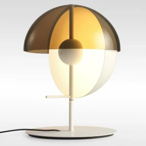 Cheap Theia M lampe à poser LED Ø 32 cm blanche Éclairage De Bureau