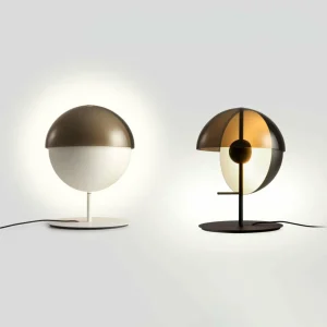 Cheap Theia M lampe à poser LED Ø 32 cm noire Éclairage De Bureau