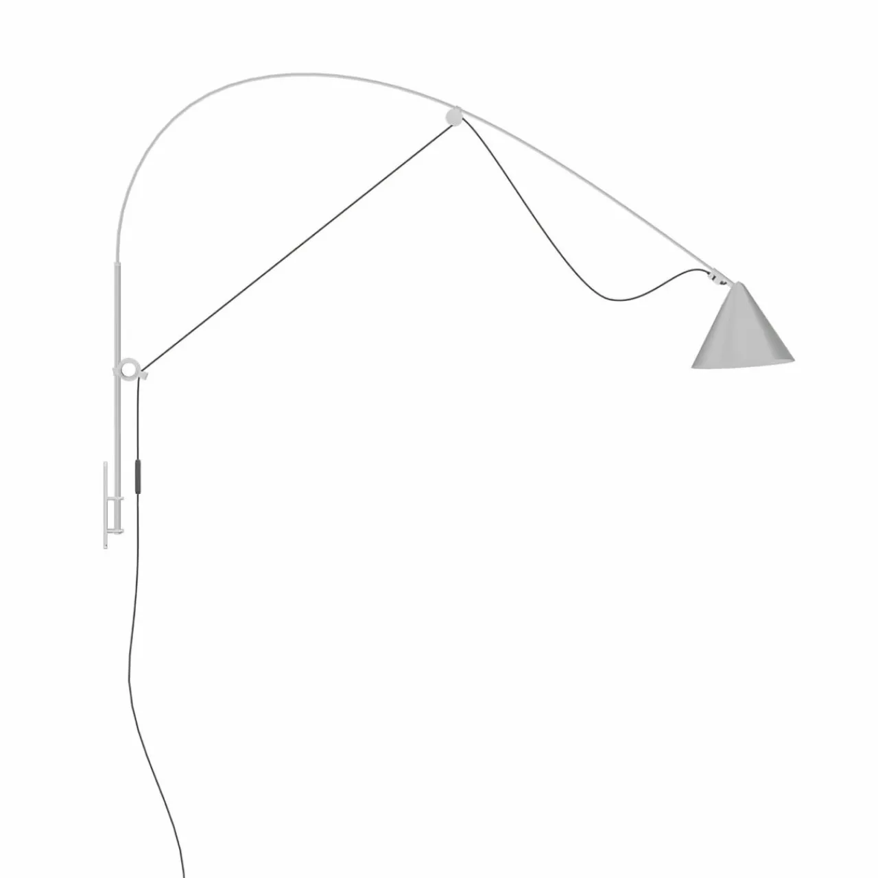 midgard_applique_murale_led_ayno_l_grisgris__k__cm_0-1.webp Best Sale applique murale LED AYNO L, gris/gris, 4.000 K, 130 cm Éclairage De Bureau