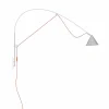 Best applique murale LED AYNO L, gris/orange, 4.000 K, 130 cm Éclairage De Bureau