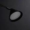 Best Applique murale LED AYNO L, noir/noir 4.000 K 130 cm Éclairage De Bureau