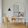 Hot AYNO L lampadaire noir/orange 2 700 K Éclairage De Bureau