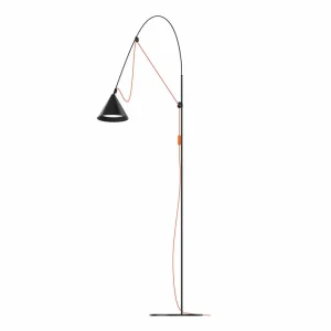 Discount AYNO L lampadaire noir/orange 4 000 K Éclairage De Bureau
