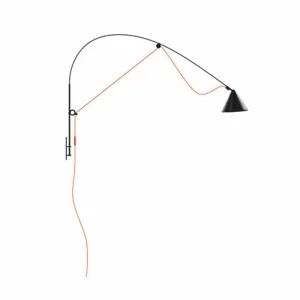 Online AYNO wall L applique noire/orange 940 Éclairage De Bureau
