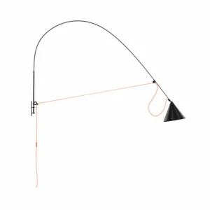 Cheap AYNO wall XL applique noire/orange 930 Éclairage De Bureau