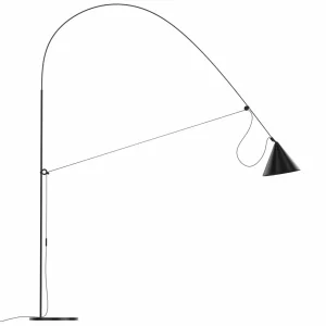 Best Sale AYNO XL lampadaire noir/noir 2 700 K Éclairage De Bureau