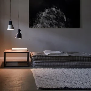 Outlet K831 suspension, gris béton émaillé Éclairage De Bureau