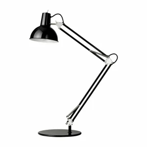 Best lampe à poser à ressort avec pied noir Éclairage De Bureau