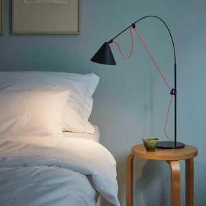 Discount lampe à poser LED AYNO S, noir/orange, 3.000 K 76 cm Éclairage De Bureau