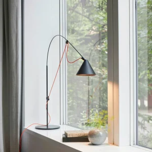 Best Sale lampe à poser LED AYNO S, noir/orange, 4.000 K 76 cm Éclairage De Bureau