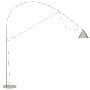 New Lampe sur pied LED AYNO XL, gris/gris, 2.700 K, 290 cm Éclairage De Bureau