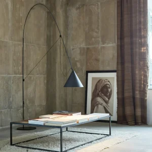 Best Sale Lampe sur pied LED AYNO XL noir/noir 3.000 K 290 cm Éclairage De Bureau