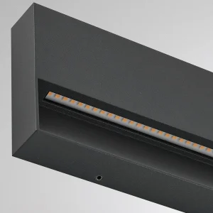 Store applique d'extérieur LED Cado, largeur 25 cm, noir Éclairage Extérieur Professionnel