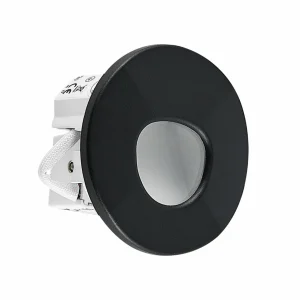 Best lampe encastrable LED Wall 68R Sina IP44 RD, noir Éclairage Extérieur Professionnel