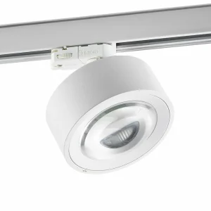 Sale Projecteur LED triphasé sur rail Mag, blanc, 830 Éclairage De Magasins