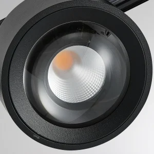 Best Projecteur LED triphasé sur rail Mag, noir, 827 Éclairage De Magasins