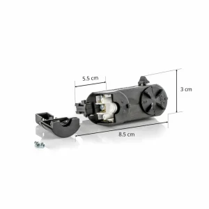 Outlet Multiadaptateur triphasé Noa, charge 10 kg, noir Éclairage De Magasins